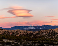 Lenticular cloud over Taos
