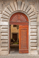 Orvieto - ornate door