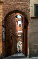 Siena - Street of arches